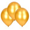 100 Baloane aurii metalizate Gemar - 25 cm - imaginea 13 | aniversaria.ro