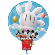 Balon folie metalizata Mickey Hot Air Balloon, 60 cm