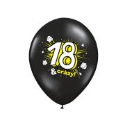 10 baloane cifra 18 - 30 cm