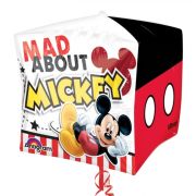 Balon folie metalizata patrat Mickey Mouse 40 cm