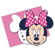 Invitatii petrecere Minnie Mouse Bow-Tique