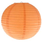 Lampion chinezesc portocaliu 30 cm