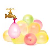 Baloane Water Bomb pentru bataie cu apa - set de 50 baloane asortate de 9 cm diametru