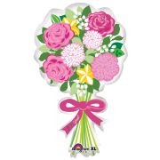 Balon folie buchet de flori 76 cm inaltime