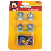 4 stampile cu tusiera Mickey Mouse