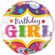 Balon folie Birthday Girl