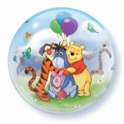 Balon folie metalizata bubble Winnie the Pooh 56 cm