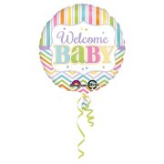 Balon folie Welcome Baby 43 cm