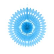 Decoratiune rotunda bleu 40 cm
