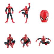 Kit decor tort mini jucarii Spiderman