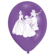 6 Baloane latex Disney Princess - 22 cm