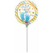 Balon folie Welcome Baby Boy 23 cm