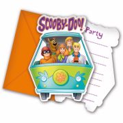 Invitatii party Scooby Doo Colorful