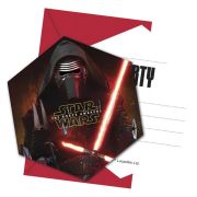 Invitatii party Star Wars The Force Awaknes