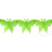 Ghirlanda decorativa fluture verde