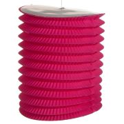 Lampion roz acordeon 27 cm