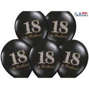 10 baloane 18 ani - 30 cm