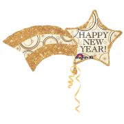 Balon Happy New Year cometa 55 x 68 cm