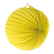 Lampion decorativ galben 25 cm