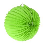Lampion decorativ verde fistic 25 cm
