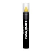 Creion galben intens face painting PaintGlow - 3 grame