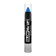 Creion UV (neon) albastru pentru body art PaintGlow - 3.5 grame