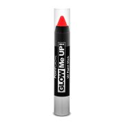 Creion UV (neon) rosu pentru body art PaintGlow - 3.5 grame
