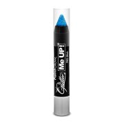 Creion UV (neon) sclipici albastru pentru body art PaintGlow - 3 grame