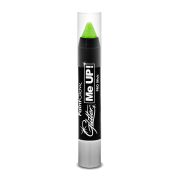 Creion UV (neon) sclipici verde pentru body art PaintGlow - 3 grame