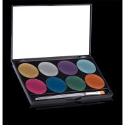 Paleta de vopsele metalice Paradise Makeup Mehron - 8 culori