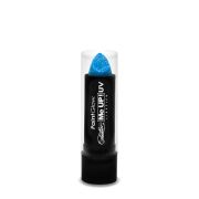 Ruj UV (neon) cu sclipici albastru PaintGlow - 4 grame