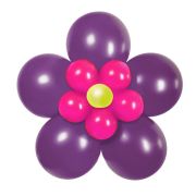 Baloane kit floare mov