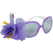 Ochelari cu floare mov