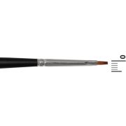 Pensula plata din par natural Red Sable - Grimas M2