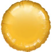 Balon auriu rotund 45 cm