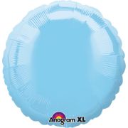 Balon bleu din folie metalizata 43 cm