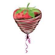 Balon capsuna cu ciocolata 45 cm
