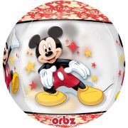 Balon Mickey Mouse sfera (orbz) 38 x 40 cm