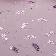 Confetti roz Happy Birthday - 28 grame