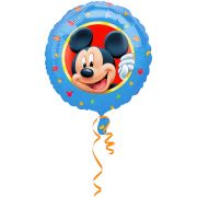 Balon folie metalizata Mickey Mouse portret - 45 cm diametru
