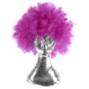 Peruca afro violet