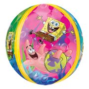 Balon Sponge Bob sferă - 38 x 40 cm