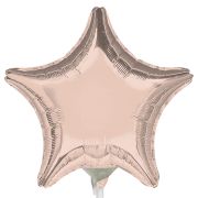 Balon stea roz 23 cm