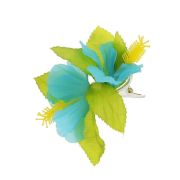 Clama Hawai cu floare bleu