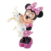 Figurina Minnie Mouse cu catelus