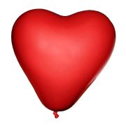 10 Baloane rosii inima