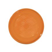 50 farfurii portocalii - 16.5 cm