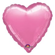 Balon inima roz 43 cm