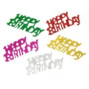 Confetti multicolore Happy Birthday