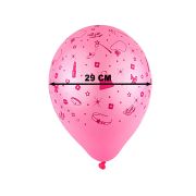 10 baloane latex lumea printeselor - 29 cm